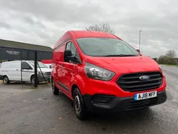 Red Used 2018 Ford Transit Custom Van | £6,995 (Good price)