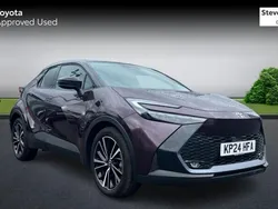 Mauve/purple New 2024 Toyota C-HR SUV | £32,330 (Fair price)