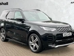 Metallic santorini black Used 2022 Land Rover Discovery 5 SUV | £54,024 (A bit pricey)