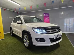 White Used 2012 VW Tiguan R-line SUV | £5,999 (A bit pricey)