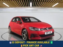 Red Used 2017 VW Golf VII GTD Hatchback | £11,849 (Good price)