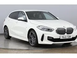 White Used 2021 BMW 118 M Sport Hatchback | £20,146 (Fair price)