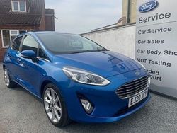 Blue Used 2020 Ford Fiesta Titanium X Hatchback | £11,875 (Fair price)