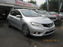 Silver Used 2015 Nissan Pulsar Acenta Hatchback | £5,995 (Fair price)