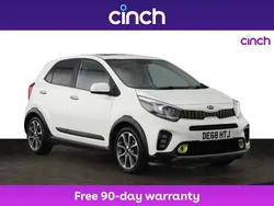 White Used 2018 Kia Picanto X-Line Hatchback | £9,899 (Fair price)