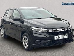 Metallic pearl black Used 2023 Dacia Sandero Essentiel Hatchback | £10,045 (Good price)