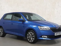 Blue Used 2021 Skoda Fabia SE Drive Hatchback | £13,271 (Fair price)