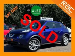 Ink blue Used 2017 Nissan Juke N-Connecta SUV | £5,795 (Fair price)