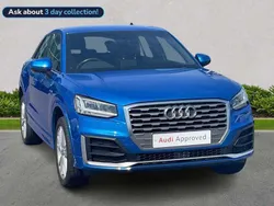Blue Used 2018 Audi Q2 S-Line SUV | £17,151 (Fair price)