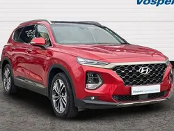 Orange Used 2019 Hyundai Santa Fe Premium SE SUV | £23,989 (Fair price)
