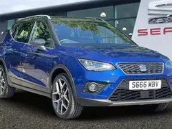 Mystery blue Used 2021 Seat Arona XCELLENCE Lux SUV | £15,537 (Fair price)