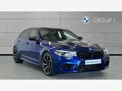 Blue Used 2020 BMW M5 Competition Edition Sedan | £44,990 (Fair price)