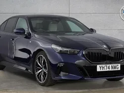 Blue Used 2024 BMW 520 M Sport | £43,814 (Expensive)