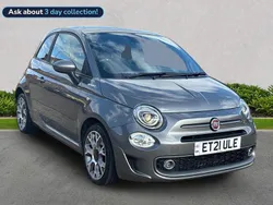 Grey Used 2021 Fiat 500 Sport Hatchback | £8,000 (Good price)