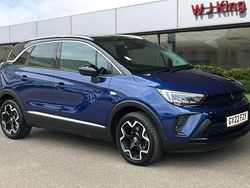 Blue Used 2022 Vauxhall Crossland Ultimate SUV | £14,165 (Fair price)