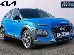 Blue Used 2018 Hyundai Kona Premium SUV | £9,495 (Fair price)