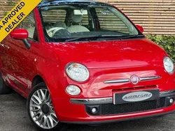 Red Used 2015 Fiat 500 Lounge Hatchback | £5,485 (Fair price)
