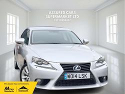Silver Used 2014 Lexus IS300h Sedan | £7,985 (Fair price)