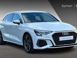 White Used 2023 Audi A3 S-Line Hatchback | £24,000 (Fair price)