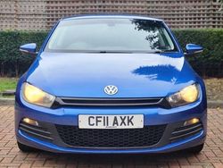 Blue Used 2011 VW Scirocco Coupe | £5,490 (Fair price)