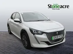 White Used 2021 Peugeot e-208 Allure Premium Hatchback | £9,595 (Good price)