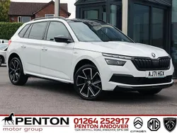 White Used 2022 Skoda Kamiq Monte Carlo SUV | £15,990 (A bit pricey)
