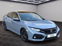 Grey Used 2017 Honda Civic EX Hatchback | £10,989 (Fair price)