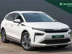 White New 2025 Skoda Enyaq iV SUV | £33,995 (A bit pricey)