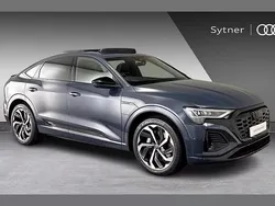 Blue Used 2024 Audi Q8 e-tron Black Edition SUV | £53,500