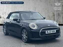 Blue/black Used 2022 Mini Cooper Cabriolet Exclusive Cabriolet | £21,299 (Fair price)