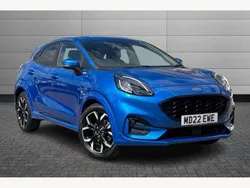 Blue Used 2022 Ford Puma ST-Line X SUV | £16,295 (Fair price)