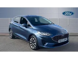 Blue Used 2023 Ford Fiesta Titanium Hatchback | £16,024 (Good price)