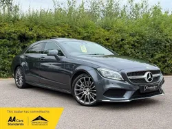 Grey Used 2016 Mercedes CLS350 AMG Line Premium Coupe | £13,795 (Super price)
