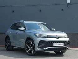 Silver Used 2024 VW Tiguan R-line SUV | £34,998 (Expensive)