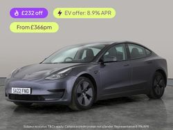 Grey Used 2022 Tesla Model 3 Standard Range Sedan | £19,785 (Fair price)