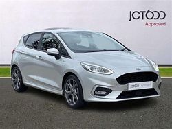 Silver Used 2021 Ford Fiesta ST-Line Hatchback | £12,348 (Fair price)