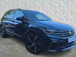 Blue Used 2021 VW Tiguan R-line SUV | £25,300 (Fair price)