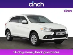 White Used 2017 Mitsubishi ASX SUV | £8,049 (Good price)