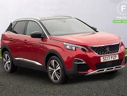 Red Used 2017 Peugeot 3008 GT-line Estate | £10,599 (Fair price)