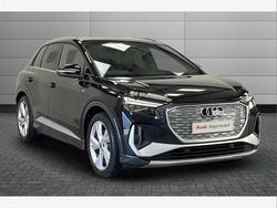 Mythos black Used 2023 Audi Q4 e-tron S-Line SUV | £27,490 (Fair price)
