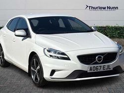 White Used 2017 Volvo V40 R-Design Estate | £7,723 (Fair price)