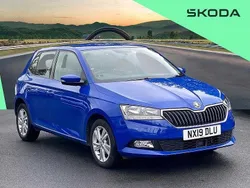 Blue Used 2019 Skoda Fabia SE Hatchback | £8,280 (Good price)