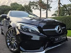 Black Used 2017 Mercedes C250 AMG Line Premium Coupe | £15,650 (Expensive)