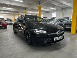 Black Used 2021 Mercedes CLA180 AMG Line Premium Plus Sedan | £19,250