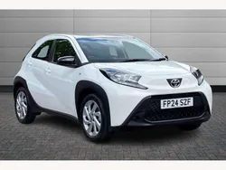 White Used 2024 Toyota Aygo PURE Hatchback | £13,095 (Fair price)