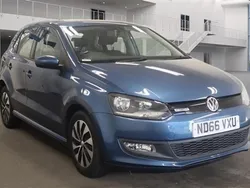 Blue metallic Used 2016 VW Polo S Hatchback | £10,000 (A bit pricey)