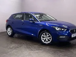 Blue Used 2021 Seat Leon SE Hatchback | £13,799 (Fair price)