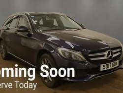 Blue Used 2017 Mercedes C350e Estate | £8,995 (Good price)