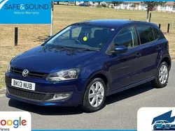 Blue Used 2013 VW Polo Match Hatchback | £4,475 (Fair price)