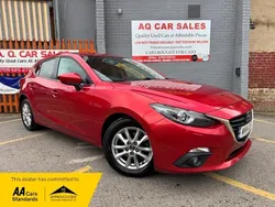 Red Used 2014 Mazda 3 Hatchback | £6,990 (Fair price)